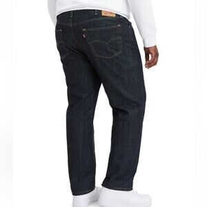 NEW Levi’s Men’s 559 Relaxed Straight Fit Jeans Big & Tall Dark Wash Size 42